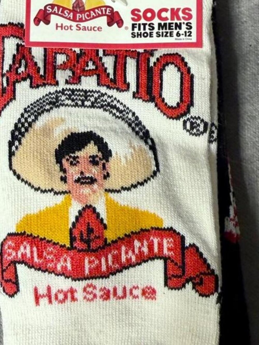 Tapatio Hot Sauce Men's Socks
